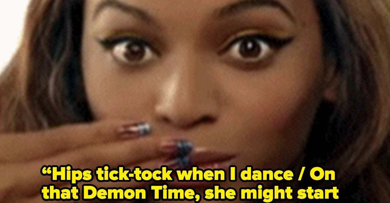 What Is Demon Time Here S What Beyonce Is Rapping About On The Savage Remix
