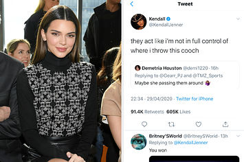 Kylie Jenner Posted A Picture With Kendall Even Though They're Fighting  And Her Reasoning Is Hilarious AF