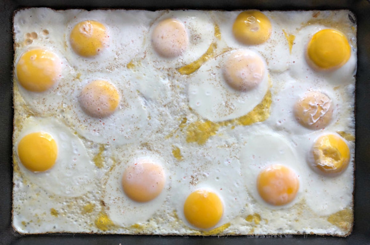 Рецепт глазуньи из яиц с фото пошагово