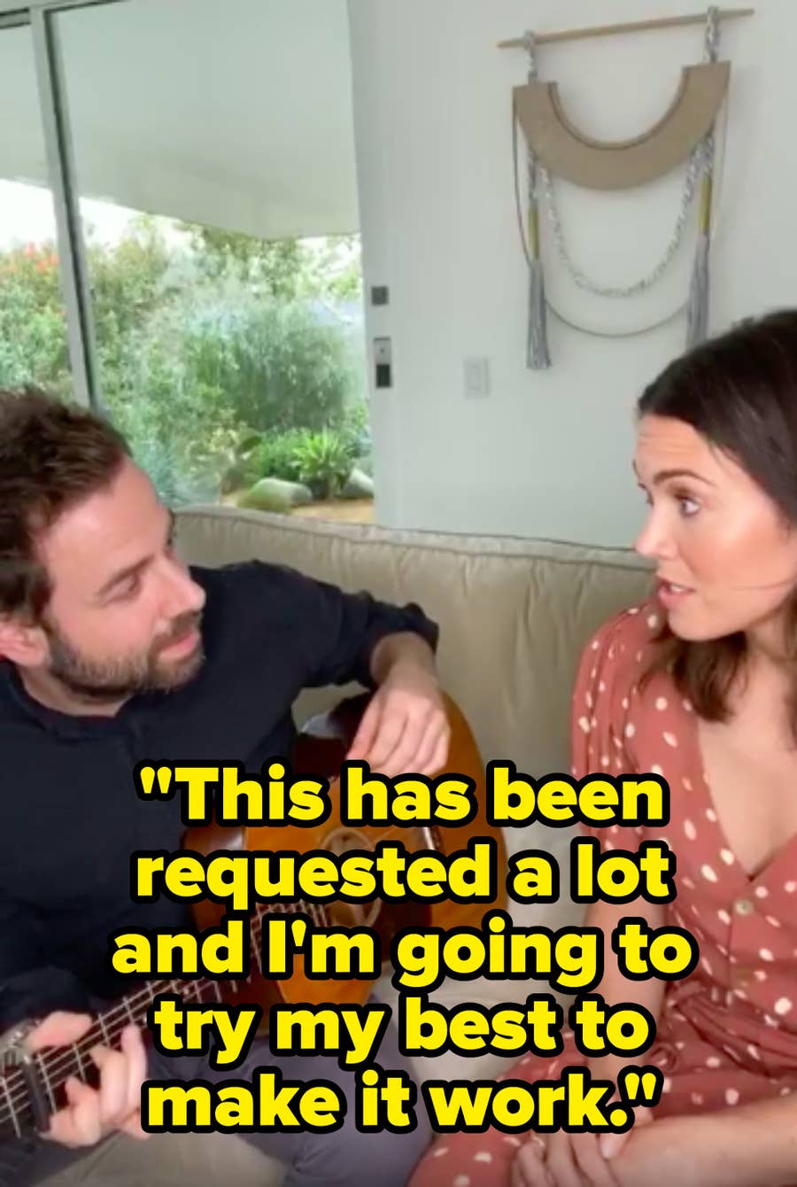 Mandy Moore Sang Only Hope From A Walk To Remember Which Is The Third Time She S Ever Sung It