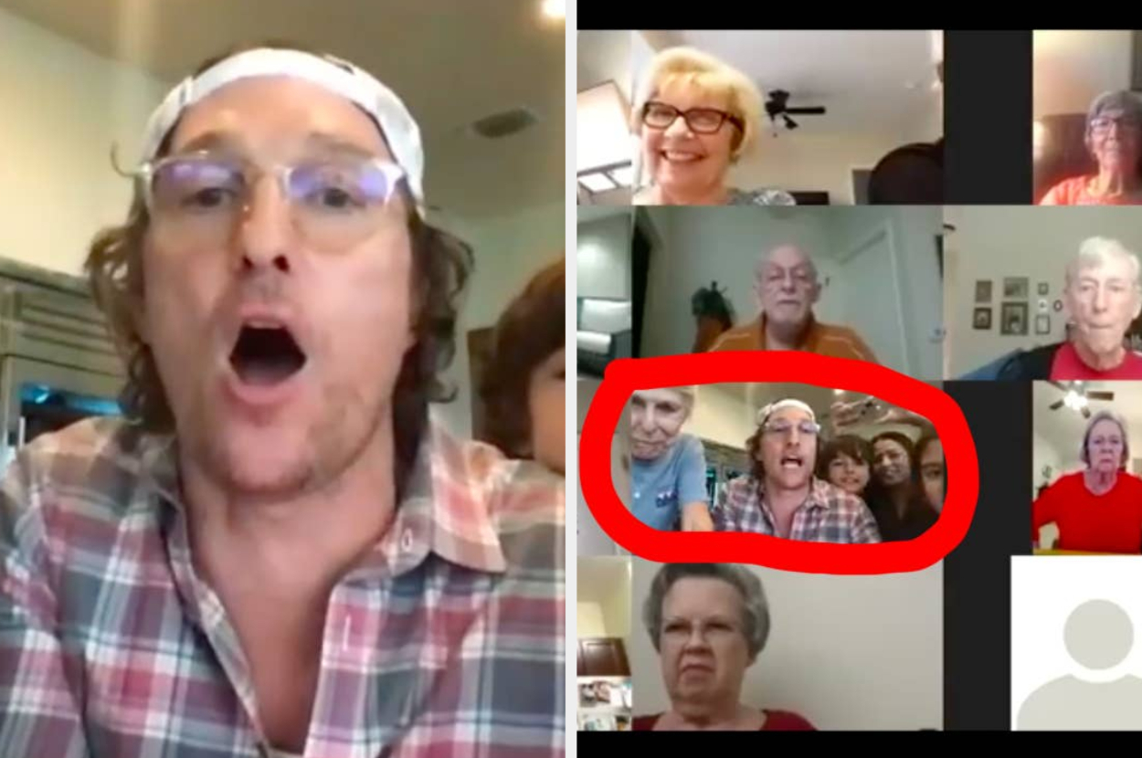 Matthew McConaughey Hosted Virtual Bingo For Seniors In ...
