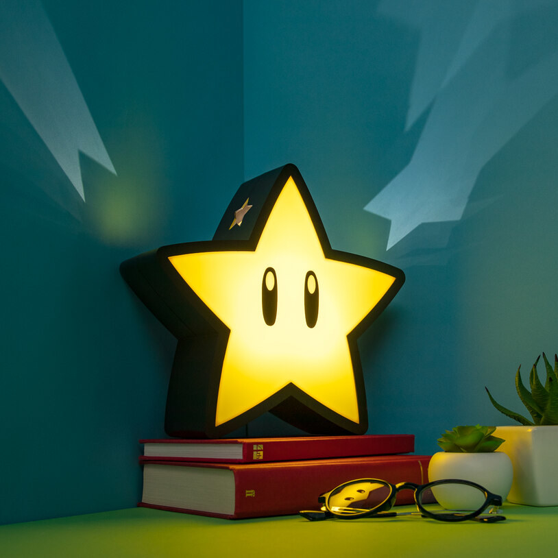 the star-shaped lamp 