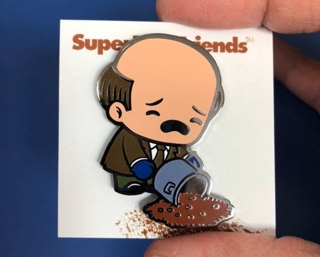 The Super Emo Chili Spilly Enamel Pin