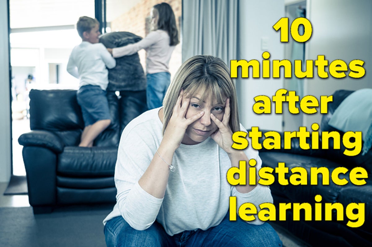 21 Distance Learning Tweets By Parents Who Are Barely Hanging On