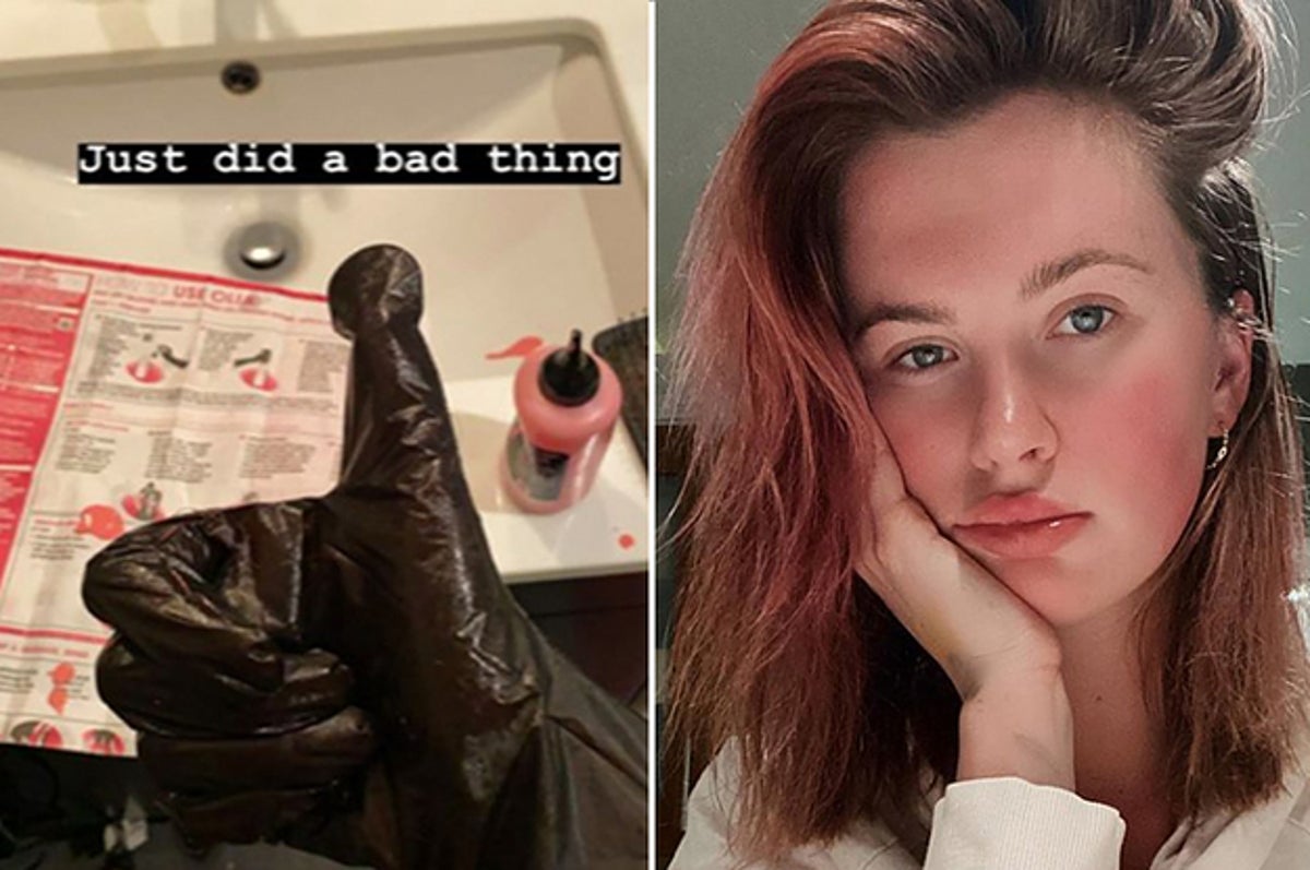 A Bunch Of Celebs Are Dyeing Their Hair Bright Colors While Quarantined,  And I'm 1,000% Here For It