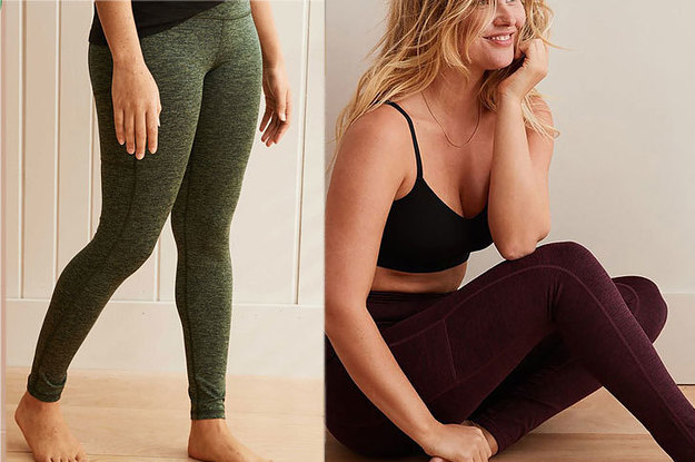 AE Curvy Everything Pocket High-Waisted Leggings | 21 Trendy American Eagle  Pieces You'll Feel Happy You Bought Every Time You Wear Them | POPSUGAR  Fashion UK Photo 12