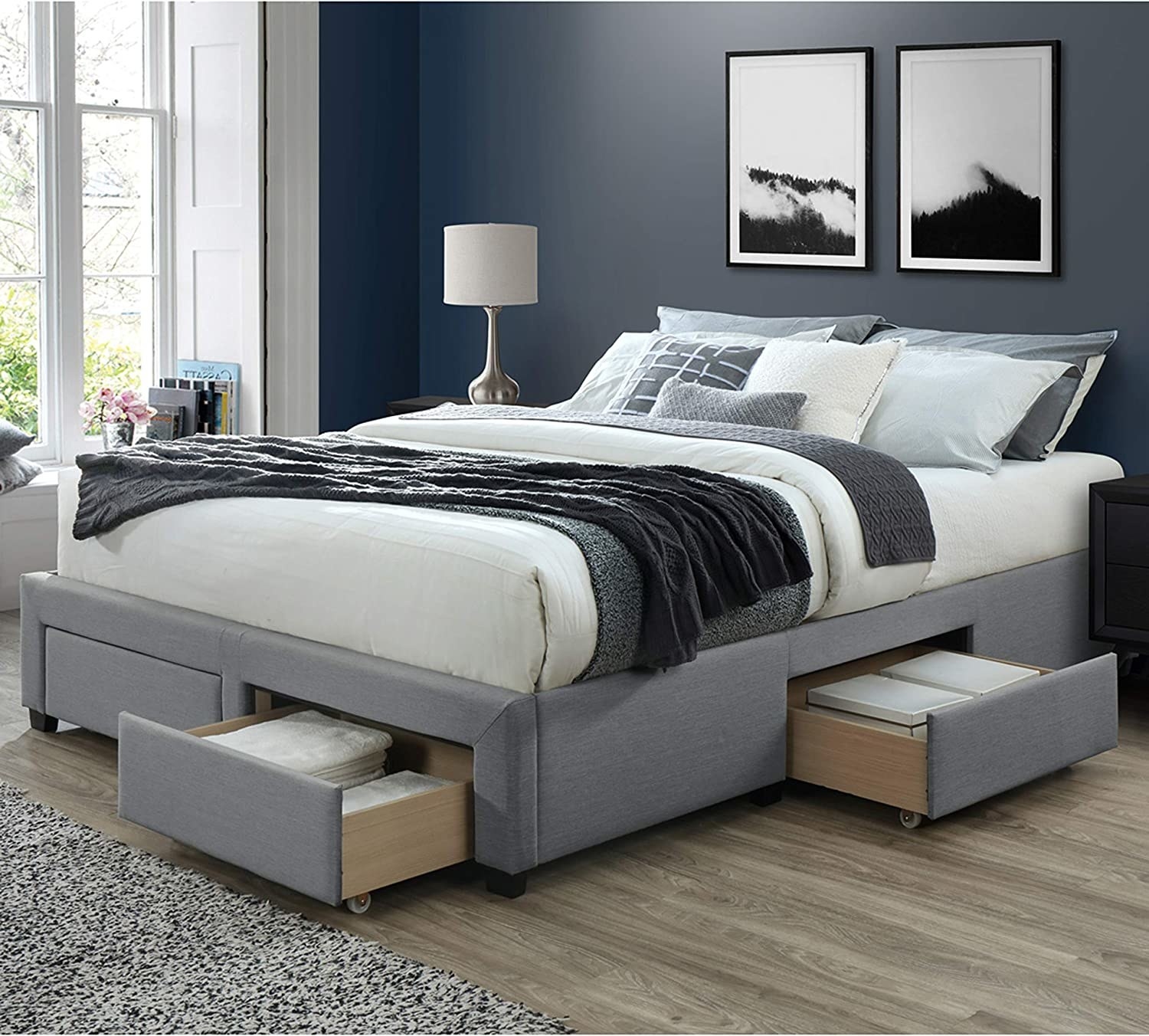 29 Bed Frames That Ll Basically Be The, Queen Size Platform Bed Frame Reviews Limited Edition