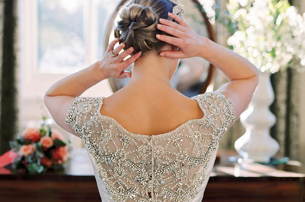 Strikingly Beautiful Wedding Dress Details