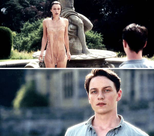 The fountain scene in &quot;Atonement&quot;