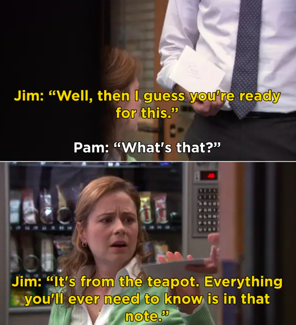 John Krasinski Kept The Teapot Jim Gave Pam On "The Office"