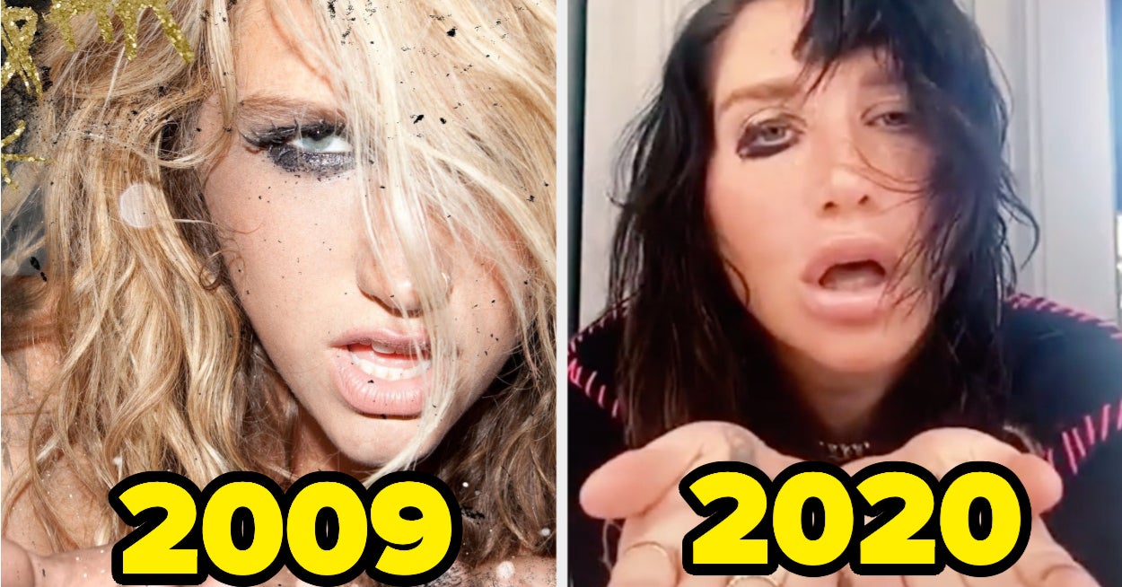 Kesha Re Created Her Iconic Tik Tok Look On Tiktok Based On This Viral Album Look Alike Trend