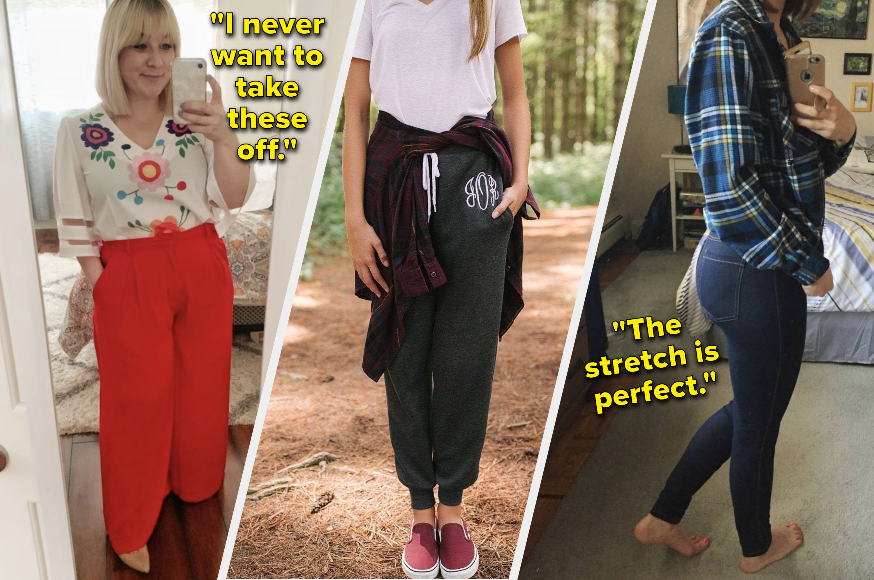 19 Pairs Of Pants Reviewers Say Are Actually So Comfortable