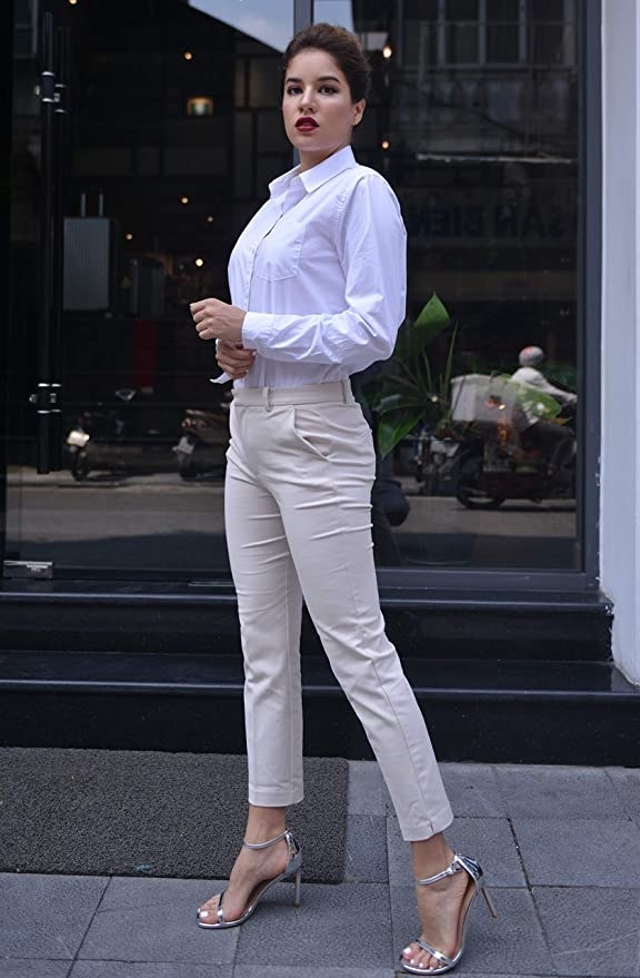 File:Forest Green Skinny Trousers with Rose Gold Heels and a Patterned Navy  Blue Blouse (22743281511).jpg - Wikimedia Commons