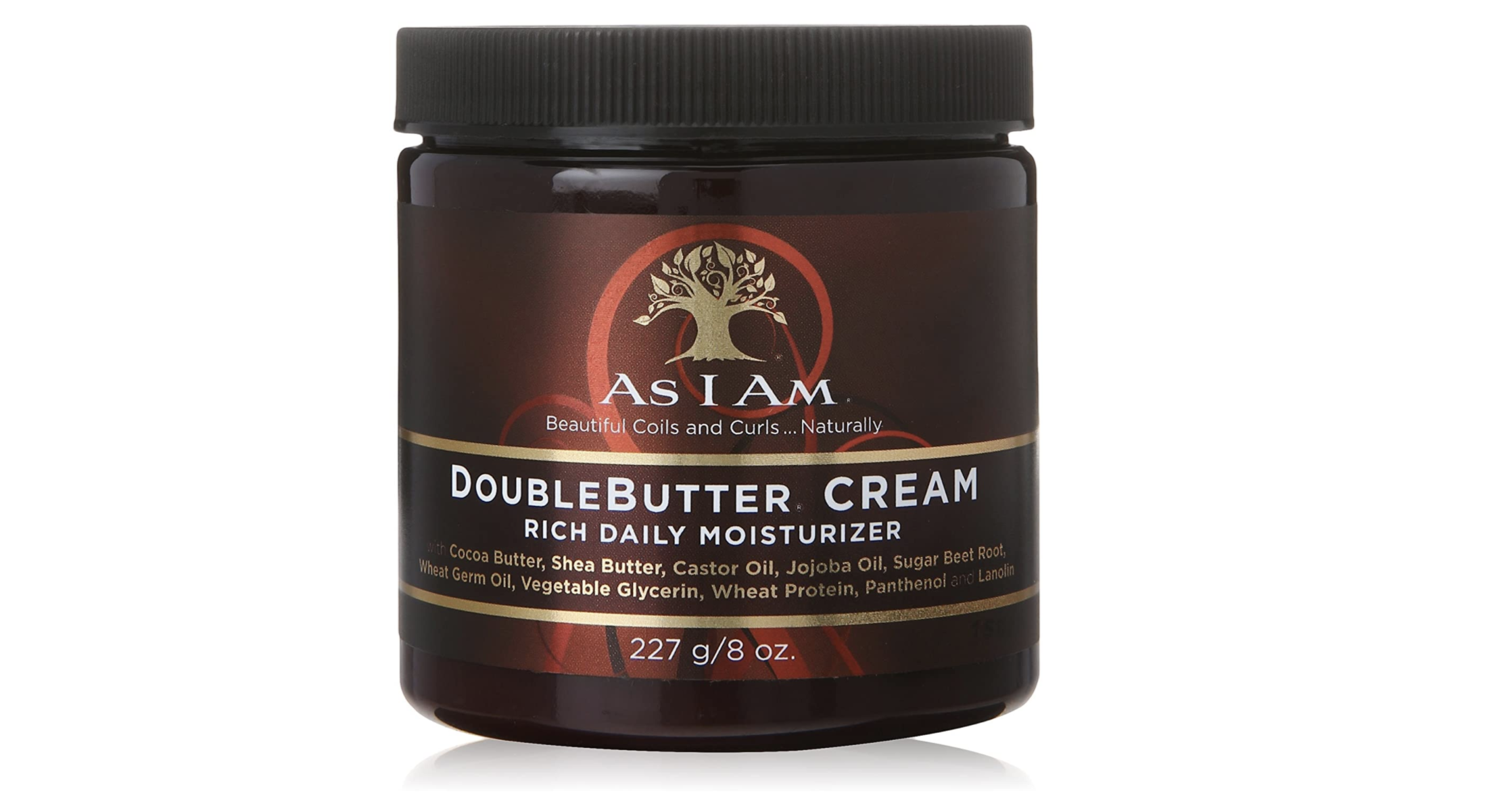 Tub of hair cream