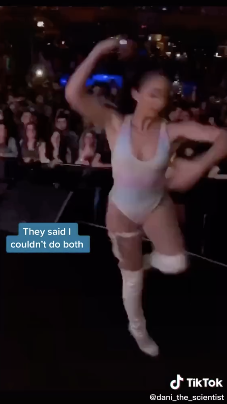 Naked black women gogo dancers This Woman Went Viral For Being A Phd Student By Day And A Go Go Dancer By Night