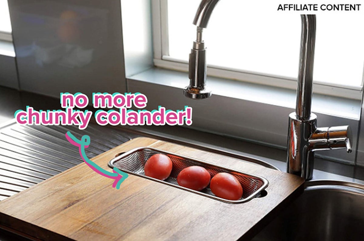 8 Over-The-Sink Dish Racks That Reviewers Love - Living in a shoebox