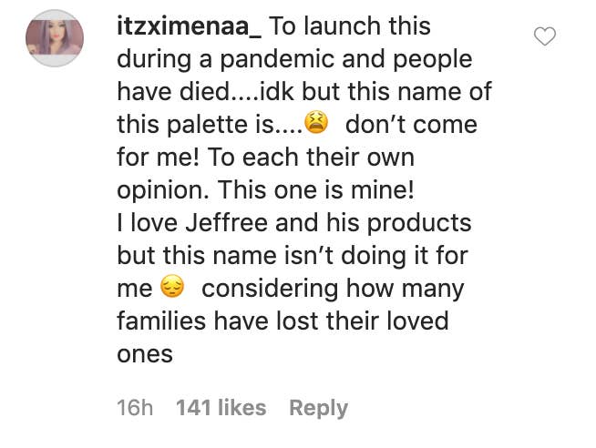 Jeffree Star Is Getting Dragged For His New Cremated Eyeshadow Palette During The Coronavirus Pandemic