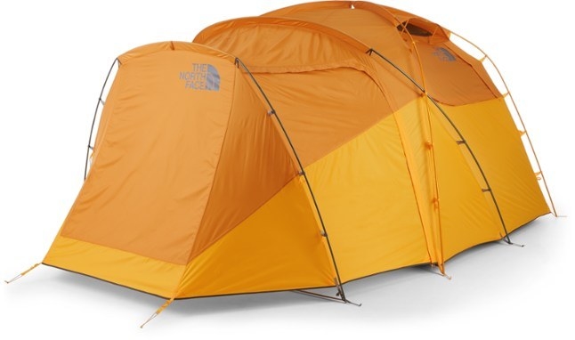 A product shot of the tent in yellow 