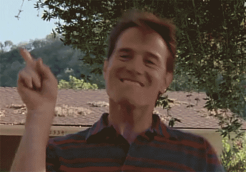 Gif of a man dancing and pointing his fingers