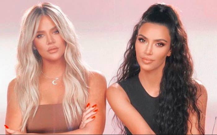 Kim and Khloé Kardashian