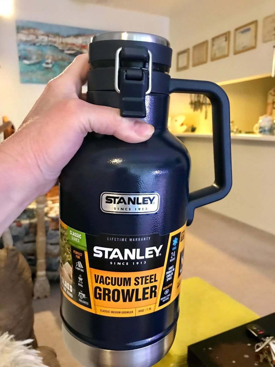 Bring the beer home w/Stanley Classic Vacuum Steel Insulated Growler, 64 oz:  $25 shipped