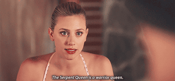 Riverdale Betty Cooper &quot;The Serpent Queen is a warrior queen.&quot;
