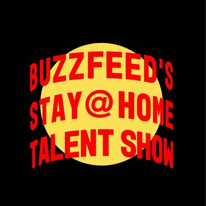 BuzzFeed&#x27;s stay-at-home talent show logo