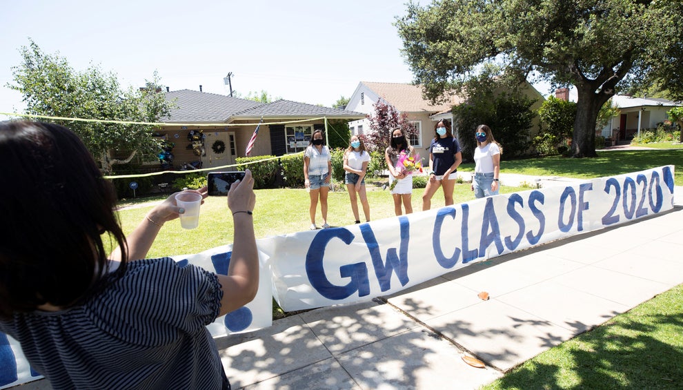 Photos Show Creative Graduation Celebrations During Coronavirus Pandemic