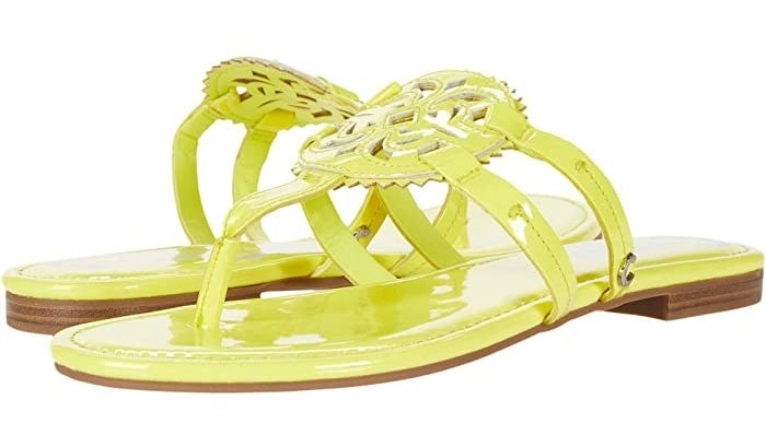 Neon yellow Circus by Sam Edelman Canyon sandals