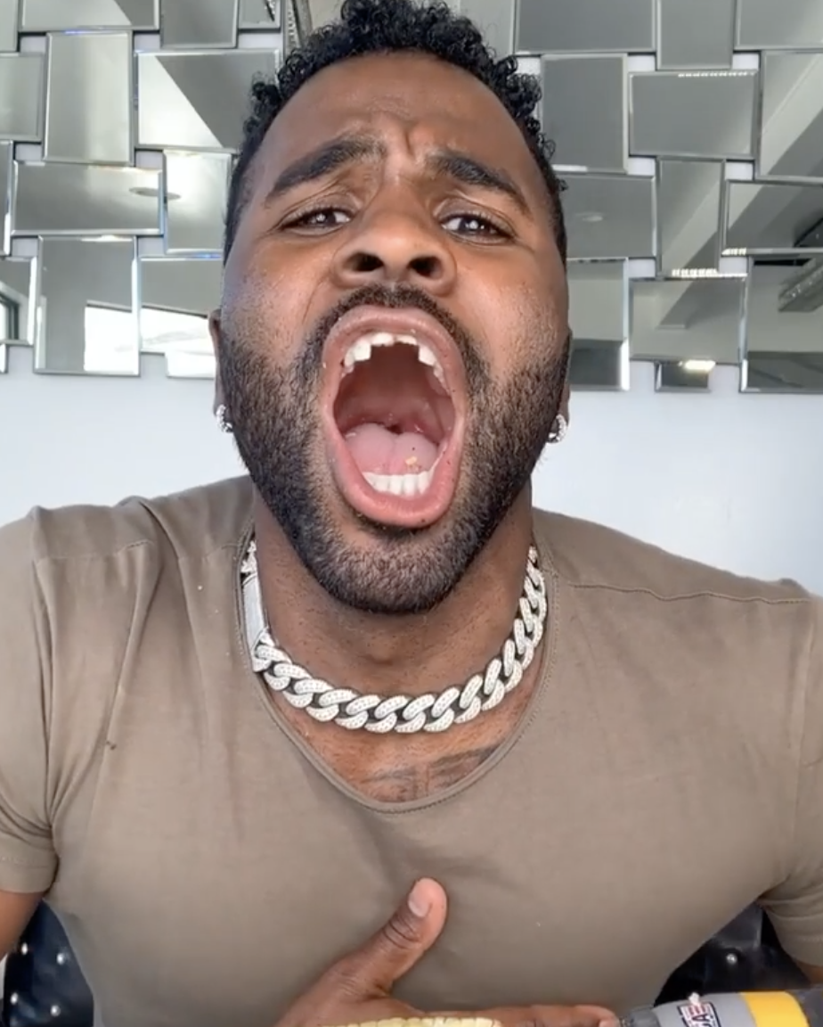 Jason Derulo Tried To Eat Corn Off A Power Drill And Things Did Not Go Well