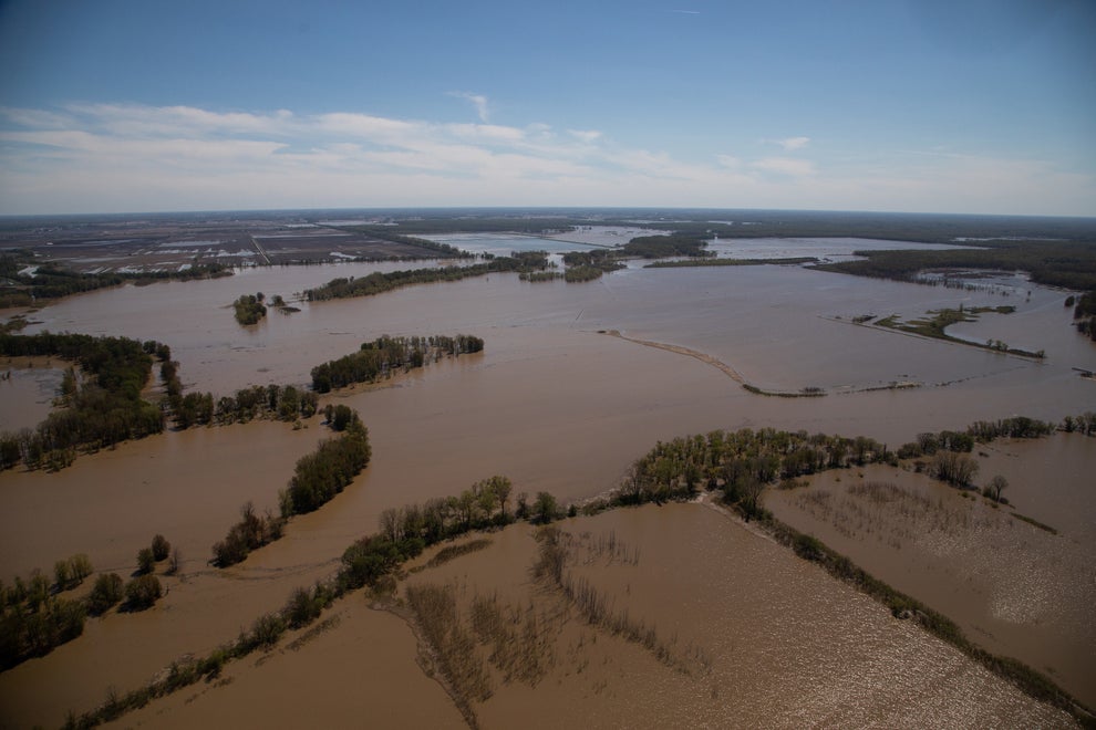 Dramatic Photos Show Flooding In Michigan After Dams Break