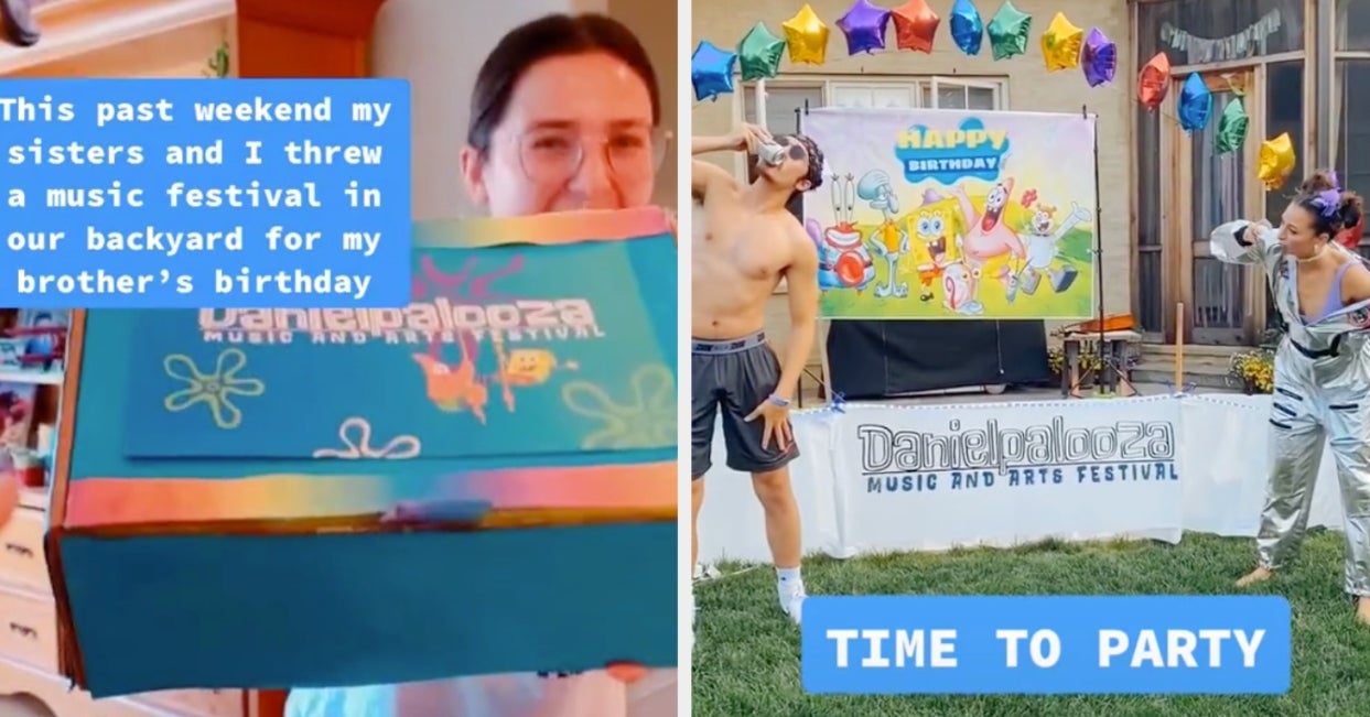 A Girl On Tiktok Threw Her Brother His Very Own Backyard Music Festival For His Birthday Gigs & festivals calling all music lovers! backyard music festival