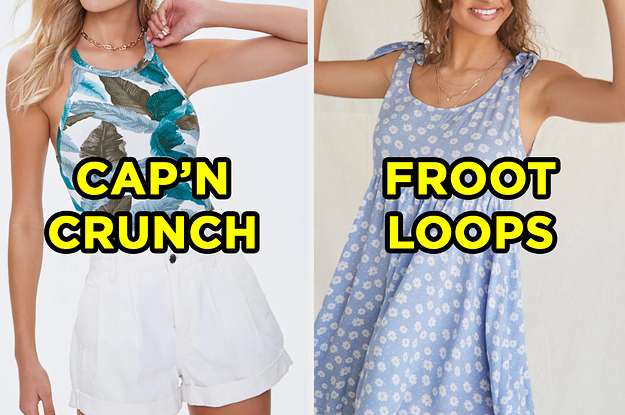 Buy Some Summer Clothes From Forever 21 And We'll Tell You Which Cereal Matches Your Personality