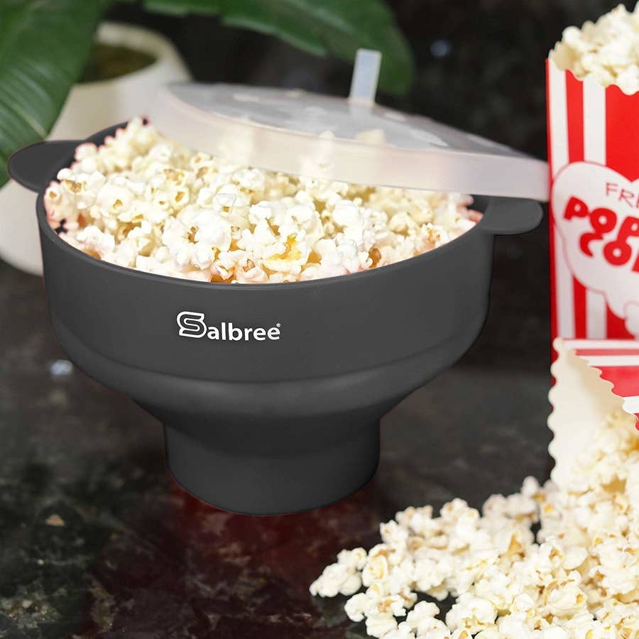 West Bend's Popcorn Maker doubles as a serving bowl, now $27