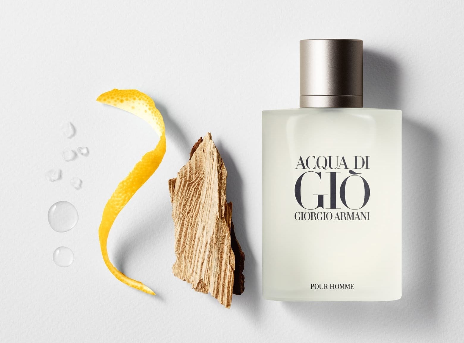 The bottle of cologne