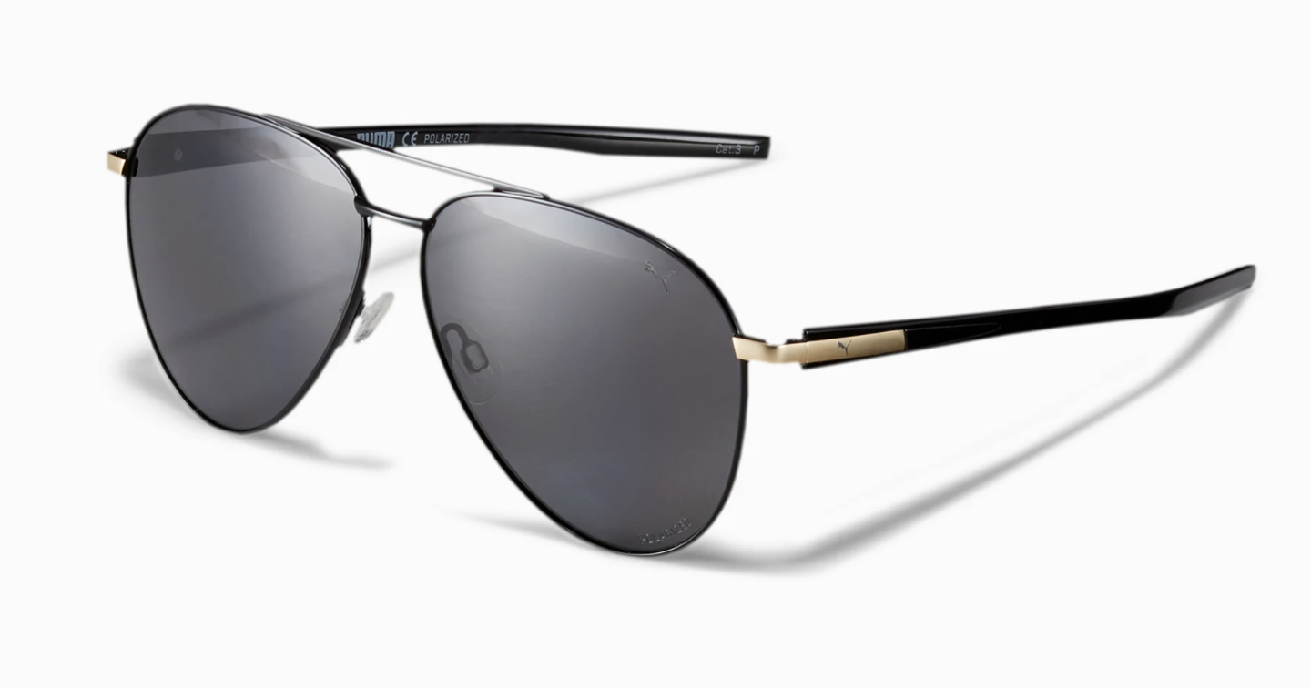 The sunglasses in black