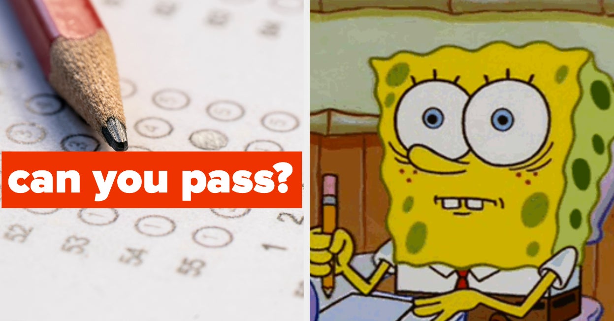 "SpongeBob SquarePants" Trivia Quiz AP Test