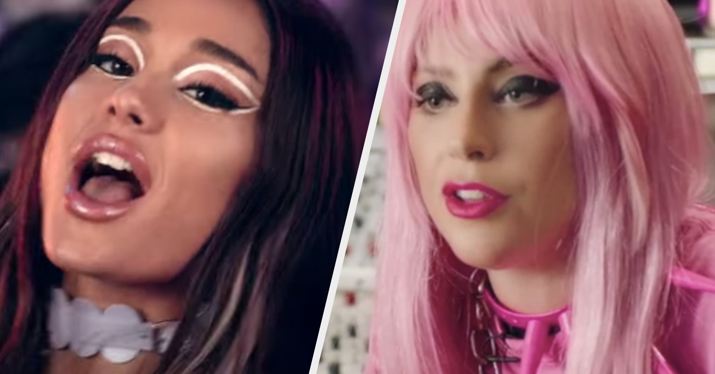 Lady Gaga Was Too Ashamed To Be Friends With Ariana Grande When They First Collabed On Rain