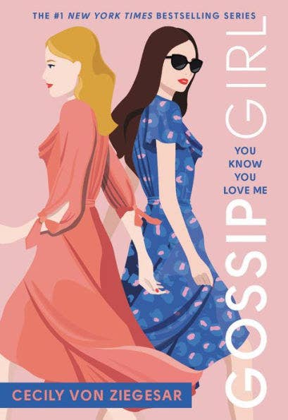 gossip girl book cover models
