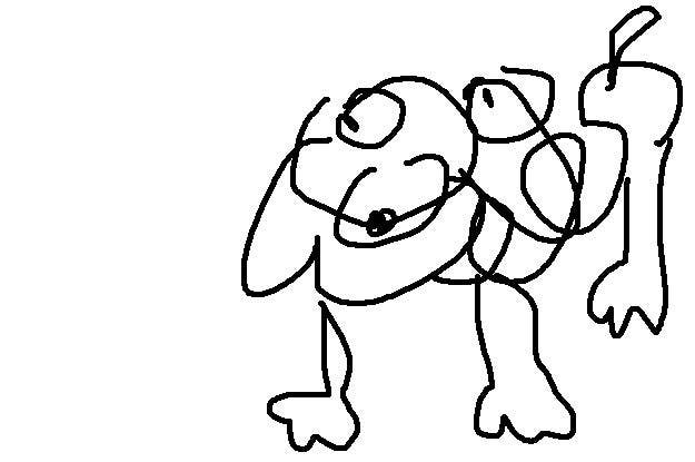 ちょいムズ 目を閉じて描いたピクサーキャラを当てろ ちょいムズ 目を閉じて描いたピクサーキャラを当てろ