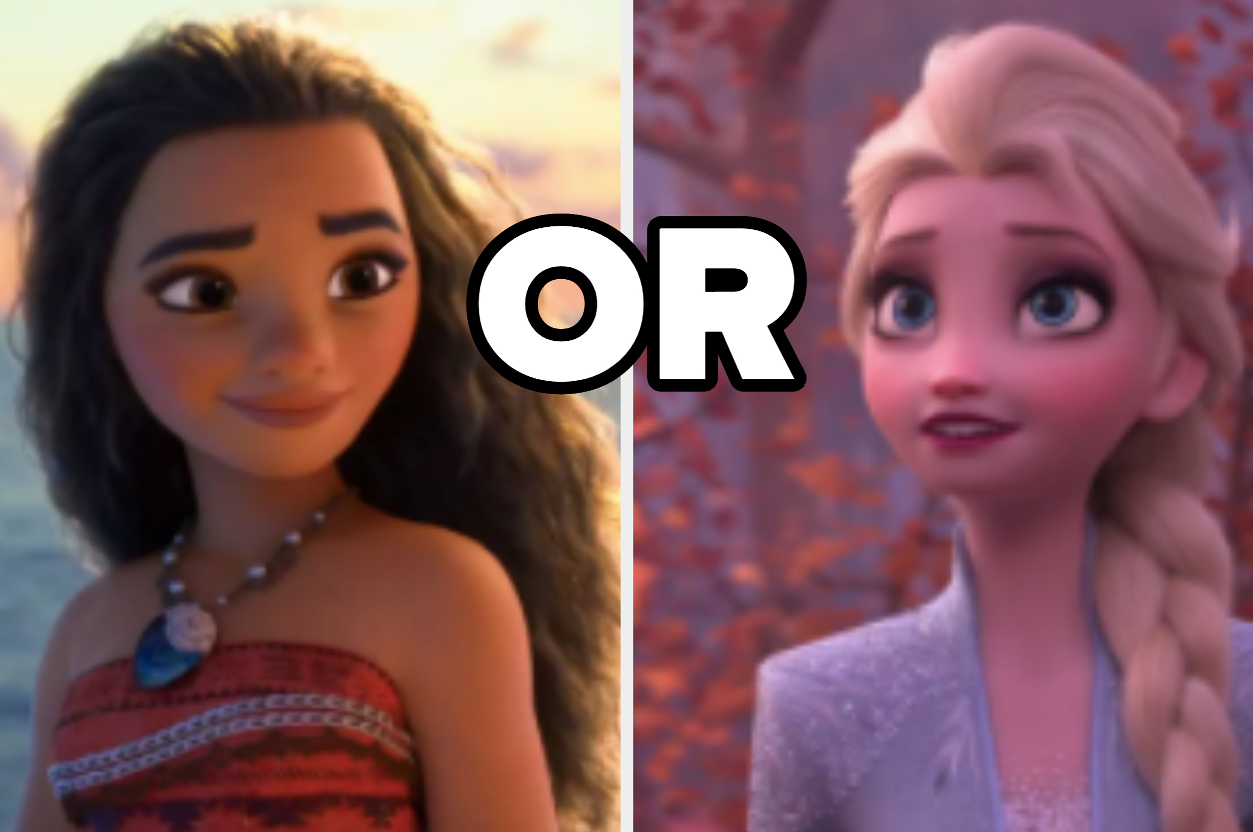 Are You More Like Elsa Or Moana?