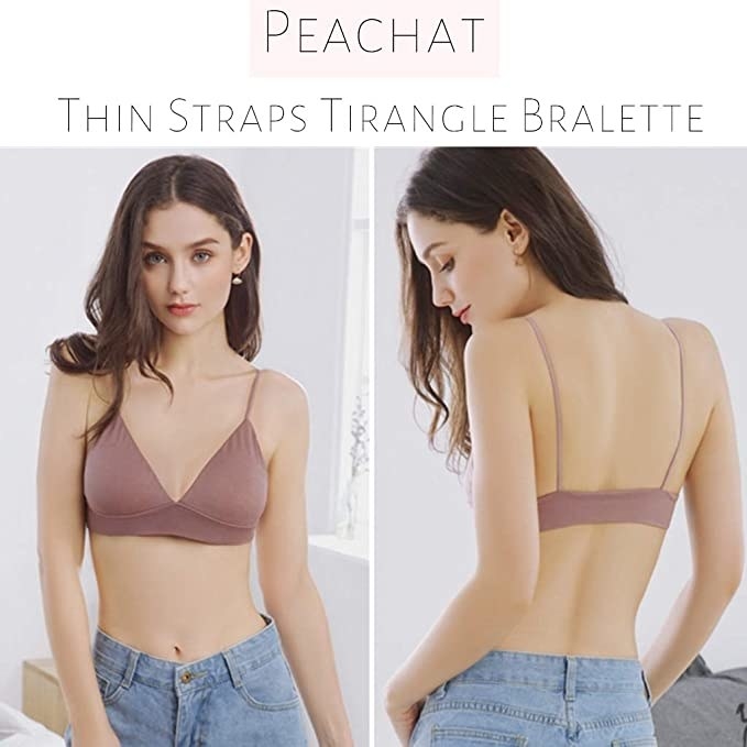 flat chest bralette