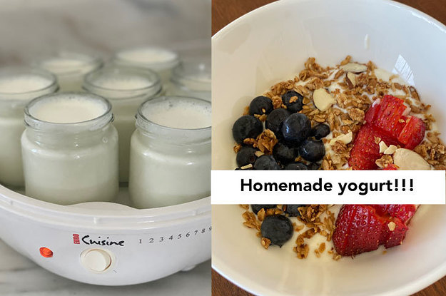 This Euro Cuisine Yogurt Maker Is The Easiest Way To Cook Homemade Yogurt