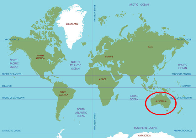 Is This Country Above Or Below The Equator?