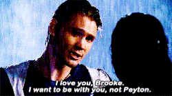 Lucas: &quot;I love you Brooke, I want to be with you, not Peyton&quot;