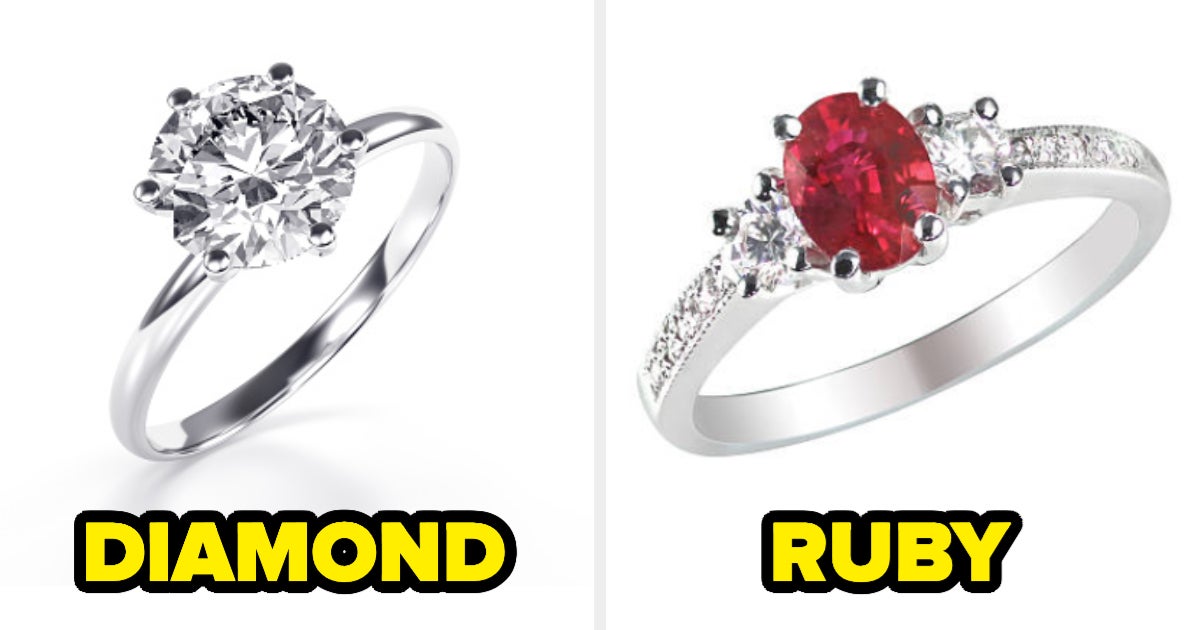 Engagement Ring Quiz Can You Identify Each Birthstone?