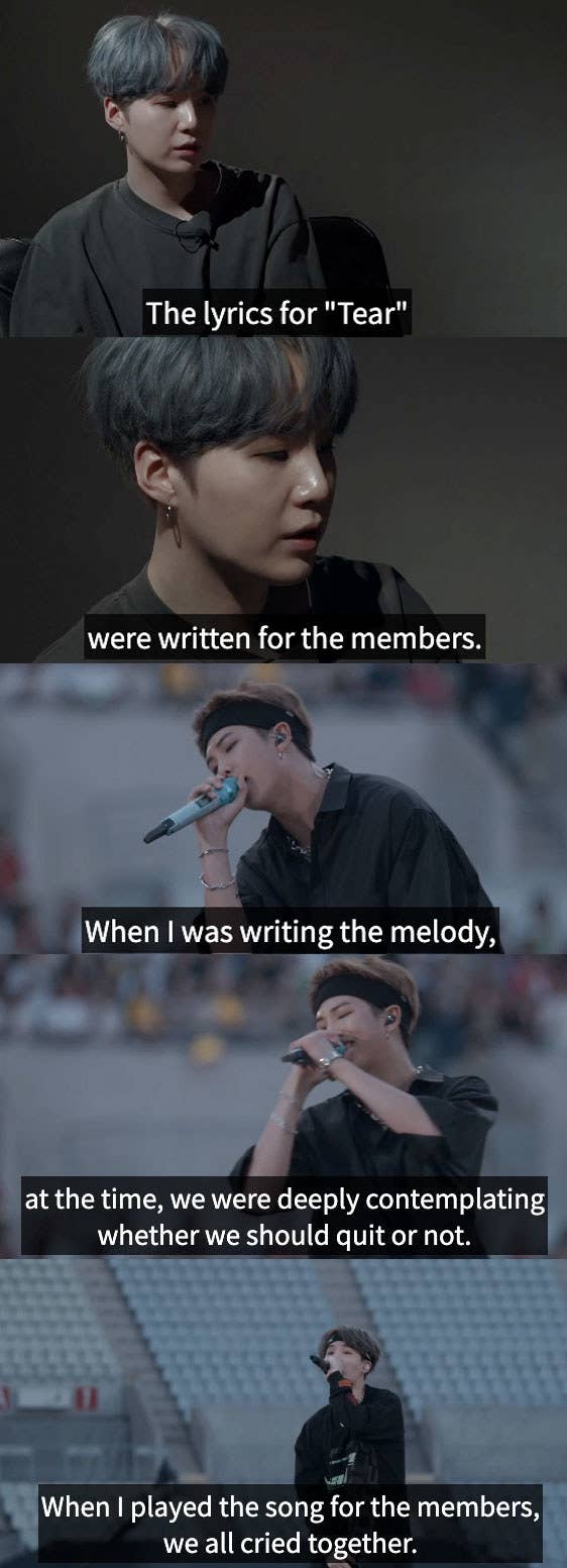 Bts Made Us Laugh And Cry In Break The Silence Deep bts sad quotes wallpaper. bts made us laugh and cry in break the