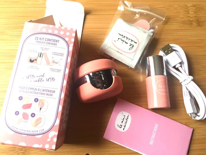 NEW Le Mini Macaron Licorice Gel Manicure Kit, Swatch & Review