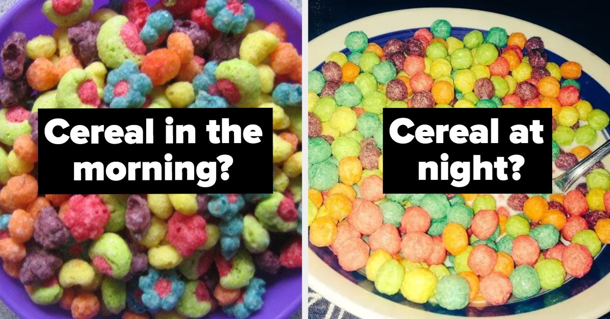 Does Cereal Taste Better At Night? And 17 Other Very Important Food