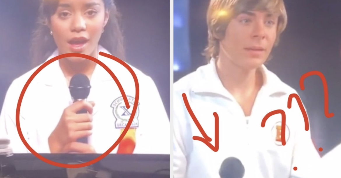 There S A Major Mistake In This High School Musical Scene Between Vanessa Hudgens And Zac Efron